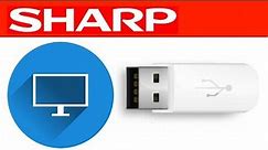 SHARP Tv won’t recognise USB flash drive - FIX