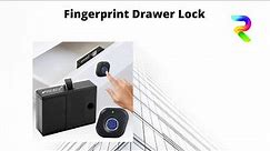 Escozor Fingerprint Drawer Lock, Easy to Install Smart Lock #fingerprintlock #drawerlock