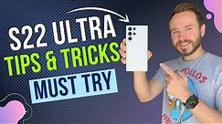 Galaxy S22 Ultra Tips & Tricks! Make the BEST of your Galaxy! S22, S22+, S22 Ultra, and older