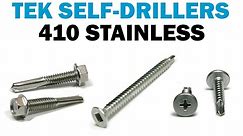 Installing Self Drilling TEK Screws In Metal | Fasteners 101