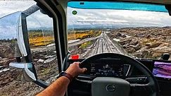 Offroad test of the new Volvo POV Truck Driving Norway 4K60 Volvo FH540