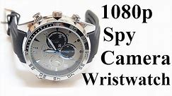 1080p Spy Camera Wristwatch : Hands-on Review