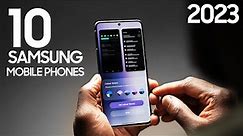 TOP 10 New SAMSUNG Smartphones 2023 - Latest Mobile Phones 2023