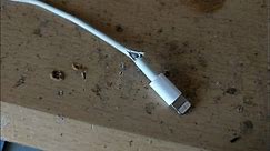 How to Repair Broken Lightning Cable With Heat Shrink Tubing