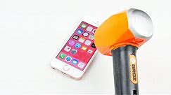 iPhone SE Hammer & Knife Scratch Test!