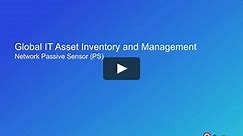 Global IT Asset Inventory - Network Passive Sensor