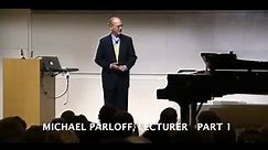 Michael Parloff: Lecture on Russian Musical History, Part 1; Music@Menlo