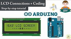 Interfacing lcd with arduino | Step by step | TinkerCad