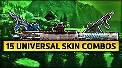 15 Universal skin combos - Rainbow six siege