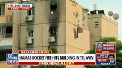 Hamas rocket strikes apartment building in Tel Aviv