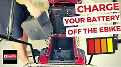Charging your e-bike battery outside your ERV unit | Simple lang!