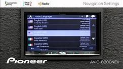 How To - Navigation Settings on Pioneer NEX Receivers 2017