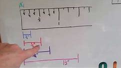 Gr 3 Math #10.6, Measure Inch and Parts of Inch