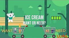 Wants and Needs for Kids - Play the GAME and Find Out! | Shopping Cart
