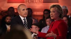 Why the Internet Is Outraged About Matt Lauer’s Interview With Hillary Clinton