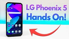 LG Phoenix 5 - Hands On & First Impressions!