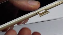How to place sim card inside an iPhone 6 & iPhone 6S iPhone 6s plus iPhone 6 plus 16gb 64gb 128gb