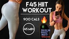 F45 Full Body HIIT Workout | I burned 900 Calories
