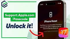 [iOS 17] 3 Ways to Unlock/Remove Support.Apple.com/Passcode Screen on iPhone | 2024