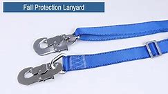 Fall Protection Lanyard-Safety Adjustable