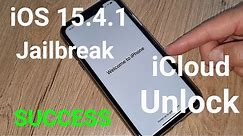 iOS 15.4.1 iCloud Unlock iPhone Jailbreak Bypass✔️Latest iOS Support 100% Success