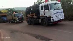 Ashok Leyland vs Volvo Heavy Machinery Transportation India | puller trucks extreme operation | Heav