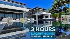 Tour 50 ULTRA Luxury Homes! | MIAMI - FT LAUDERDALE