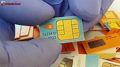 Gold recovery from SIM Card cell phones Sim cards recycling gold