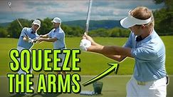 GOLF: Elbows Closer + Squeeze The Arms | MORE CONSISTENCY