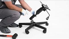 How to dismantle Swivel Office Chair legs | Disassembling a Swiveling Office Chair Base