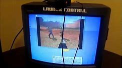 Tutorial: How to hook your computer to a CRT Tv