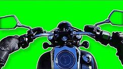 Green Screen Pro Loop Animation of a Riding Motorcycle Download Free [4K]