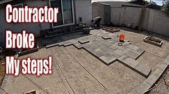 How to Install a Complete Backyard Paver Patio with Steps!