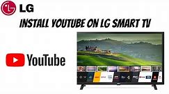 How To Install YouTube on LG Smart TV (2021)