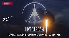 SpaceX - Falcon 9 - Starlink Group 4-19 - LC-39A - Kennedy Space Center - June 17, 2022