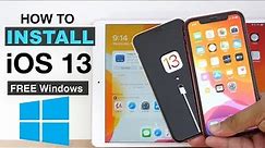 How to Install iOS 13 beta FREE using Windows? (No Xcode, No Paid Dev Account required)