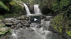 Tropical Cascades - 2 Set of Waterfalls - 2 Hours of Tropical Waterfalls From Around the World with Real Waterfall and Water