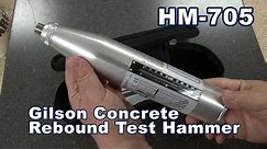 Gilson Concrete Rebound Test Hammer (HM-705)