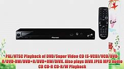 Pioneer DV-2012K Region Free Multi-Format DVD Player with USB Input