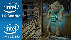 Half-Life 2 Gameplay Intel Atom Z3735D + Intel HD Graphics (Windows 10 Tablet)