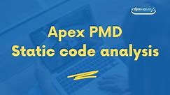 Apex PMD Static Code Analyzer