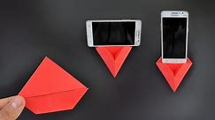 Origami: Phone Stand / Holder 3.0 - Instructions in English (BR)