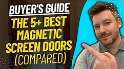 TOP 5 BEST MAGNETIC SCREEN DOORS - Magnetic Screen Door Review (2023)