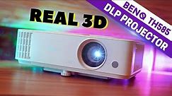 Best Budget DLP Native FHD Real 3D Projector | BenQ TH585 Unboxing & Review