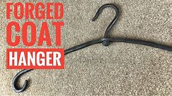 Forging a Coat Hanger Hook of the Week 42 - #coathanger2020