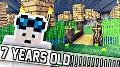 PLAYING THE OLDEST MINECRAFT MAP?!