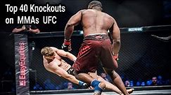 Top 50 Knockouts on MMAs , most amazing KO