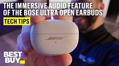 Immersive Audio of the Bose Ultra Open Earbuds