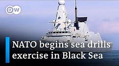 NATO and Ukraine launch joint Black Sea drills | DW News
