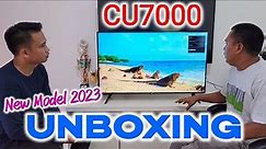 CU7000 Samsung Crystal UHD | Unboxing Crystal UHD 4K New Model 2023